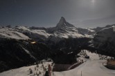 Archiv Foto Webcam Zermatt: Station Sunnega mit Blick aufs Matterhorn 01:00