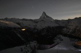 Archiv Foto Webcam Zermatt: Station Sunnega mit Blick aufs Matterhorn 03:00