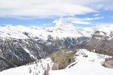 Archiv Foto Webcam Zermatt: Station Sunnega mit Blick aufs Matterhorn 11:00