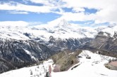Archiv Foto Webcam Zermatt: Station Sunnega mit Blick aufs Matterhorn 13:00