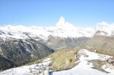 Archiv Foto Webcam Zermatt: Station Sunnega mit Blick aufs Matterhorn 07:00