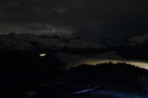 Archiv Foto Webcam Zermatt: Station Sunnega mit Blick aufs Matterhorn 23:00