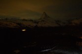 Archiv Foto Webcam Zermatt: Station Sunnega mit Blick aufs Matterhorn 01:00