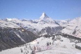 Archiv Foto Webcam Zermatt: Station Sunnega mit Blick aufs Matterhorn 05:00