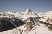 Archiv Foto Webcam Zermatt: Station Sunnega mit Blick aufs Matterhorn 01:00