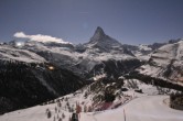 Archiv Foto Webcam Zermatt: Station Sunnega mit Blick aufs Matterhorn 05:00