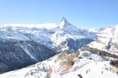 Archiv Foto Webcam Zermatt: Station Sunnega mit Blick aufs Matterhorn 11:00