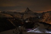 Archiv Foto Webcam Zermatt: Station Sunnega mit Blick aufs Matterhorn 03:00