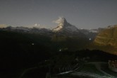Archiv Foto Webcam Zermatt: Station Sunnega mit Blick aufs Matterhorn 01:00