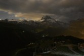 Archiv Foto Webcam Zermatt: Station Sunnega mit Blick aufs Matterhorn 01:00