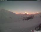 Archiv Foto Webcam Zermatt: Fluhalp 05:00