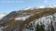 Archiv Foto Webcam Air Zermatt 09:00