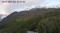 Archiv Foto Webcam Air Zermatt 19:00