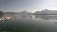 Archiv Foto Webcam mit Blick auf den Mondsee 13:00