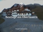 Archived image Webcam Obertauern - View Hotel Schneider 13:00