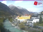 Archived image Webcam River Inn in the city of Landeck 13:00