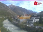 Archived image Webcam River Inn in the city of Landeck 09:00