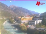 Archived image Webcam River Inn in the city of Landeck 09:00