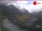 Archived image Webcam River Inn in the city of Landeck 07:00