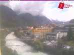 Archived image Webcam River Inn in the city of Landeck 09:00