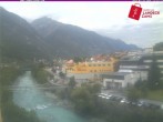 Archived image Webcam River Inn in the city of Landeck 09:00
