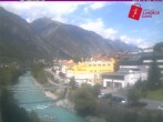 Archived image Webcam River Inn in the city of Landeck 13:00