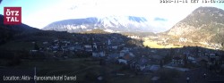 Archived image Webcam Sautens Ötztal 11:00