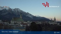 Archiv Foto Webcam Stadtplatz in Hall in Tirol 19:00