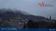 Archived image Webcam Hall Tyrol - Market place 07:00