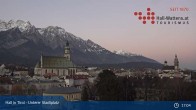 Archiv Foto Webcam Stadtplatz in Hall in Tirol 02:00