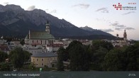 Archiv Foto Webcam Stadtplatz in Hall in Tirol 21:00