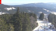 Archiv Foto Webcam Aussichtsturm Špičák - Spitzberg 11:00