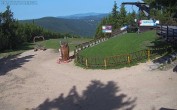 Archiv Foto Webcam Harrachov: Teufelsberg Gipfel 09:00