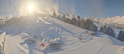 Archiv Foto Webcam Panoramablick von der Mittelstation in Schöneben 09:00