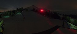 Archiv Foto Webcam Panoramablick von der Mittelstation in Schöneben 03:00