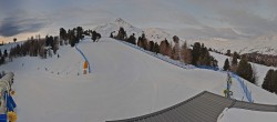 Archiv Foto Webcam Panoramablick von der Mittelstation in Schöneben 05:00