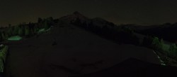 Archiv Foto Webcam Panoramablick von der Mittelstation in Schöneben 23:00