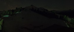 Archiv Foto Webcam Panoramablick von der Mittelstation in Schöneben 01:00