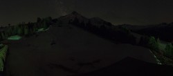 Archiv Foto Webcam Panoramablick von der Mittelstation in Schöneben 03:00