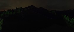 Archiv Foto Webcam Panoramablick von der Mittelstation in Schöneben 23:00