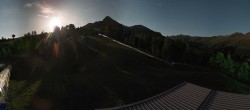 Archiv Foto Webcam Panoramablick von der Mittelstation in Schöneben 01:00