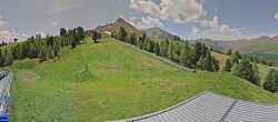 Archiv Foto Webcam Panoramablick von der Mittelstation in Schöneben 11:00