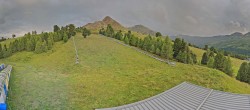 Archiv Foto Webcam Panoramablick von der Mittelstation in Schöneben 19:00
