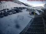 Archived image Webcam Andermatt – Parking area Gemsstock Ropeway 09:00