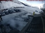 Archived image Webcam Andermatt – Parking area Gemsstock Ropeway 09:00