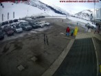 Archiv Foto Webcam Andermatt: Parkplatz Gemsstockbahn 07:00