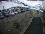 Archiv Foto Webcam Andermatt: Parkplatz Gemsstockbahn 09:00