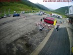 Archiv Foto Webcam Andermatt: Parkplatz Gemsstockbahn 09:00
