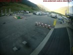 Archiv Foto Webcam Andermatt: Parkplatz Gemsstockbahn 06:00