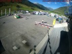 Archiv Foto Webcam Andermatt: Parkplatz Gemsstockbahn 07:00